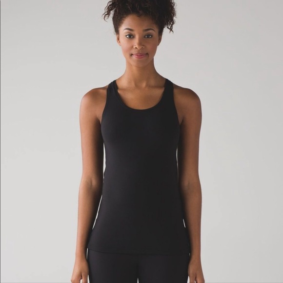 Lululemon Cool Racerback Infinite Black Size 4 - Picture 4 of 17
